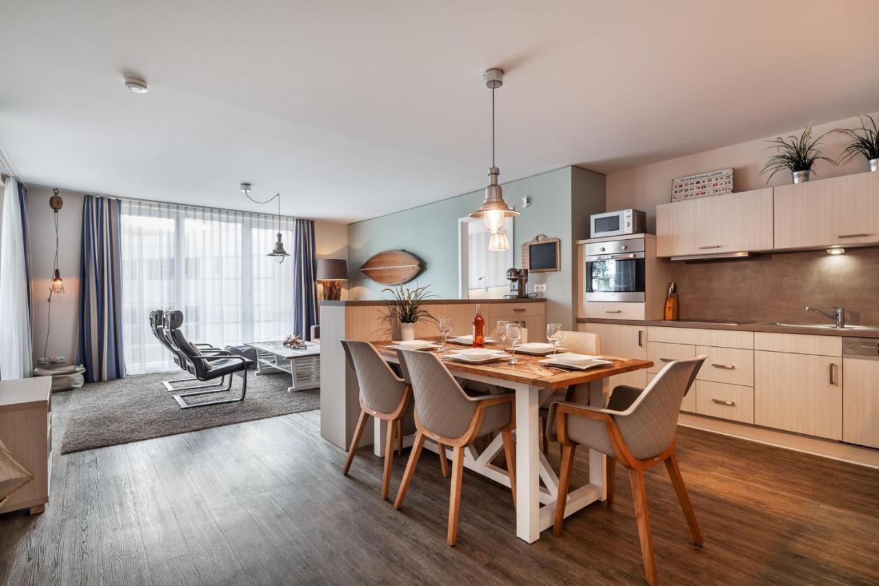 Apartmenthaus Hafenspitze Ap 5 - "Am Yachthafen 5" - Blickrichtung Offenes Meerstrandpromenade Eckernförde Zewnętrze zdjęcie